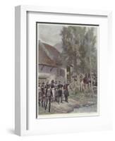 Intelligence Officers-Jean-Baptiste Edouard Detaille-Framed Giclee Print