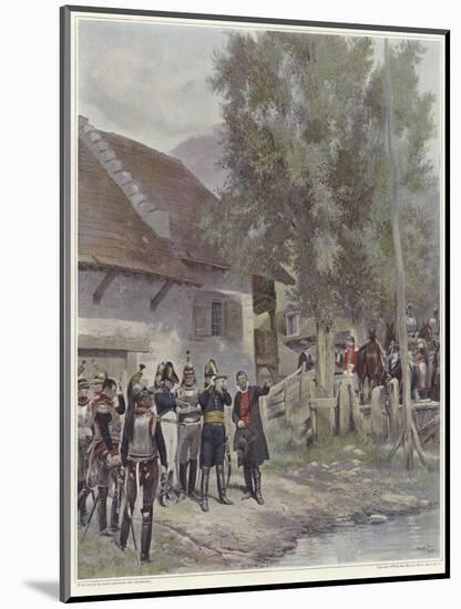 Intelligence Officers-Jean-Baptiste Edouard Detaille-Mounted Giclee Print