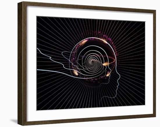 Intelligent Design Abstraction-agsandrew-Framed Art Print