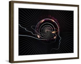 Intelligent Design Abstraction-agsandrew-Framed Art Print