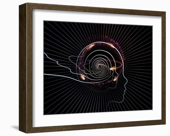 Intelligent Design Abstraction-agsandrew-Framed Art Print