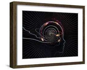 Intelligent Design Abstraction-agsandrew-Framed Art Print