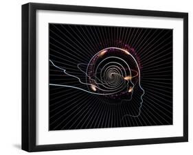 Intelligent Design Abstraction-agsandrew-Framed Art Print