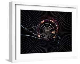 Intelligent Design Abstraction-agsandrew-Framed Art Print