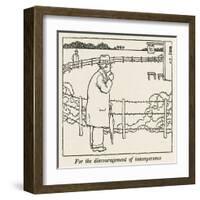 Intemperance-William Heath Robinson-Framed Art Print