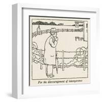 Intemperance-William Heath Robinson-Framed Art Print