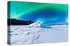 Intense Northern Lights Aurora-null-Stretched Canvas