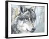 Intent Eyes-Carla Kurt-Framed Giclee Print