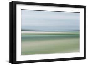 Intentional Camera Movement (Icm) Image from Luskentyre Beach, Isle of Harris, Scotland-Stewart Smith-Framed Photographic Print