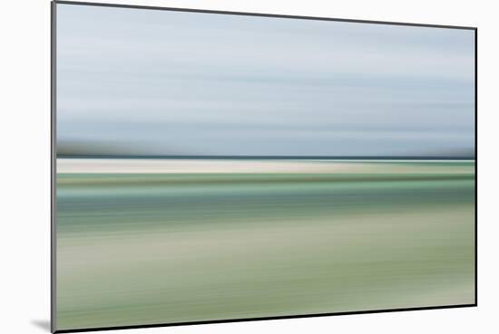 Intentional Camera Movement (Icm) Image from Luskentyre Beach, Isle of Harris, Scotland-Stewart Smith-Mounted Photographic Print