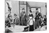 Inter-Allied Fraternisation - Paris Cafe - WW1-Helen Mckie-Mounted Art Print