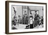 Inter-Allied Fraternisation - Paris Cafe - WW1-Helen Mckie-Framed Art Print