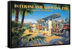 Inter-Island Airways-Kerne Erickson-Framed Stretched Canvas