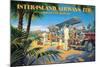 Inter-Island Airways-Kerne Erickson-Mounted Art Print