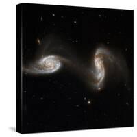 Interacting Galaxies NGC 5257 And 5258-null-Stretched Canvas