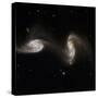 Interacting Galaxies NGC 5257 And 5258-null-Stretched Canvas