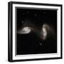 Interacting Galaxies NGC 5257 And 5258-null-Framed Premium Photographic Print