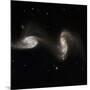 Interacting Galaxies NGC 5257 And 5258-null-Mounted Photographic Print