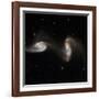 Interacting Galaxies NGC 5257 And 5258-null-Framed Photographic Print