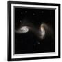 Interacting Galaxies NGC 5257 And 5258-null-Framed Photographic Print