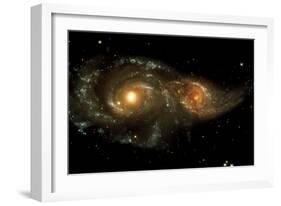 Interacting Galaxies-null-Framed Photographic Print