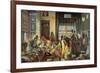 Intercepted Correspondence-John Frederick Lewis-Framed Art Print