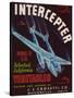 Intercepter Vegetable Label - Watsonville, CA-Lantern Press-Stretched Canvas