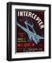 Intercepter Vegetable Label - Watsonville, CA-Lantern Press-Framed Art Print