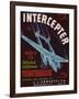 Intercepter Vegetable Label - Watsonville, CA-Lantern Press-Framed Art Print