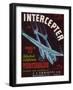 Intercepter Vegetable Label - Watsonville, CA-Lantern Press-Framed Art Print