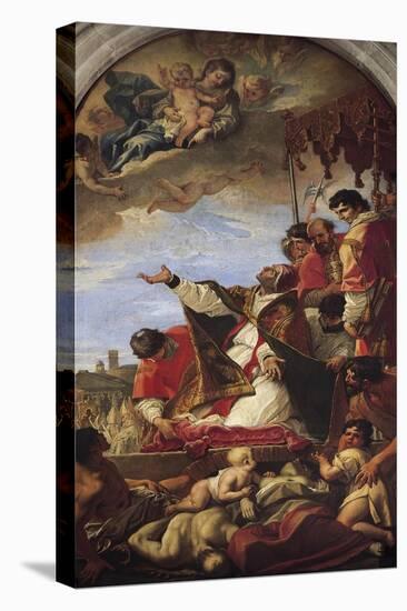 Intercession of Our Lady by Pope Gregory the Great, 1699-Sebastiano Ricci-Stretched Canvas