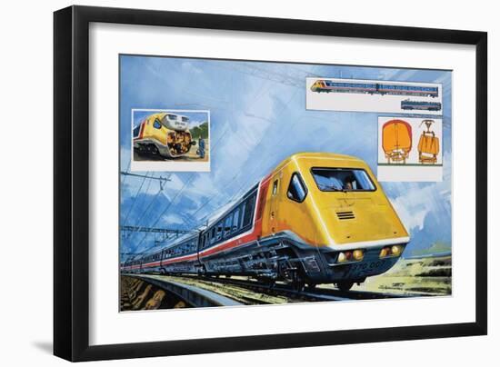 Intercity 125-Harry Green-Framed Giclee Print