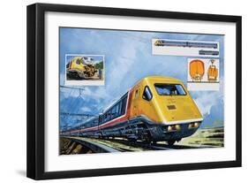 Intercity 125-Harry Green-Framed Giclee Print