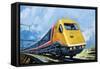 Intercity 125-Harry Green-Framed Stretched Canvas