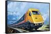 Intercity 125-Harry Green-Framed Stretched Canvas