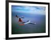 Intercontinental B-36 Bomber Flying over Texas Flatlands-Loomis Dean-Framed Photographic Print