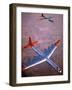 Intercontinental B-36 Bomber Flying over Texas Flatlands-Loomis Dean-Framed Photographic Print