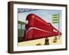 Intercontinental Railway-null-Framed Art Print