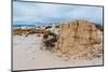 Interesting Large Sandstone Block at the Amazing White Sands Desert of New Mexico-Richard McMillin-Mounted Photographic Print