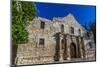 Interesting Perspective of the Historic Alamo, San Antonio, Texas.  Taken Dec. 2012.-Richard McMillin-Mounted Photographic Print