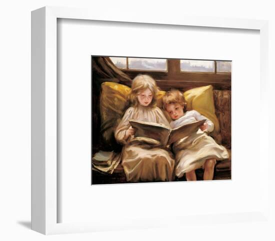 Interesting Story-Laura Muntz Lyall-Framed Premium Giclee Print