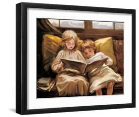 Interesting Story-Laura Muntz Lyall-Framed Premium Giclee Print