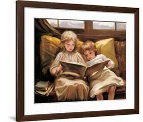 Interesting Story-Laura Muntz Lyall-Framed Premium Giclee Print