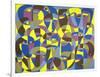 Interfaith / Universal God, 1998 (Acrylic on Board)-Ron Waddams-Framed Giclee Print