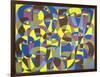 Interfaith / Universal God, 1998 (Acrylic on Board)-Ron Waddams-Framed Giclee Print