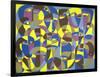 Interfaith / Universal God, 1998 (Acrylic on Board)-Ron Waddams-Framed Giclee Print