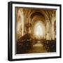 Intérieur d'église-null-Framed Giclee Print