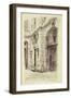 Intérieur d'une cour, 25 rue du Jour, Paris (Ier arr.), 1901-Marie-Désirée Bourgoin-Framed Giclee Print