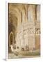 Intérieur de la cathédrale de Chartres-James Roberts-Framed Giclee Print