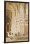 Intérieur de la cathédrale de Chartres-James Roberts-Framed Giclee Print